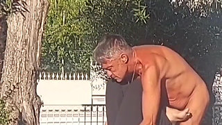 Selena's Outdoor Yoga and Sex