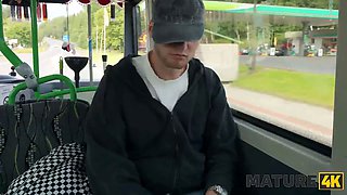 Mature4k. hot and leaking xxx in the bus