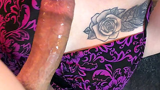 Hot Wife Sloppy Wet Blowjob
