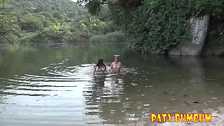 Lesbian Sex Between Outdoor College Friends