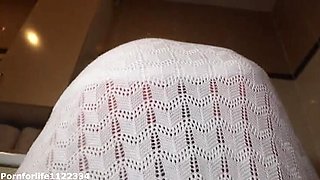 Neighbor Fucks Me Standing After Lifting My Dress - Big Cock Hardcore Sex