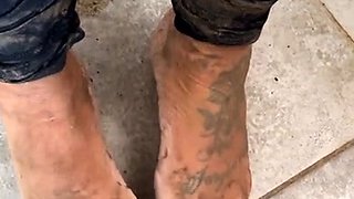 Blonde emo amateur solo masturbation