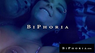 Biphoria - reverse cowgirl action